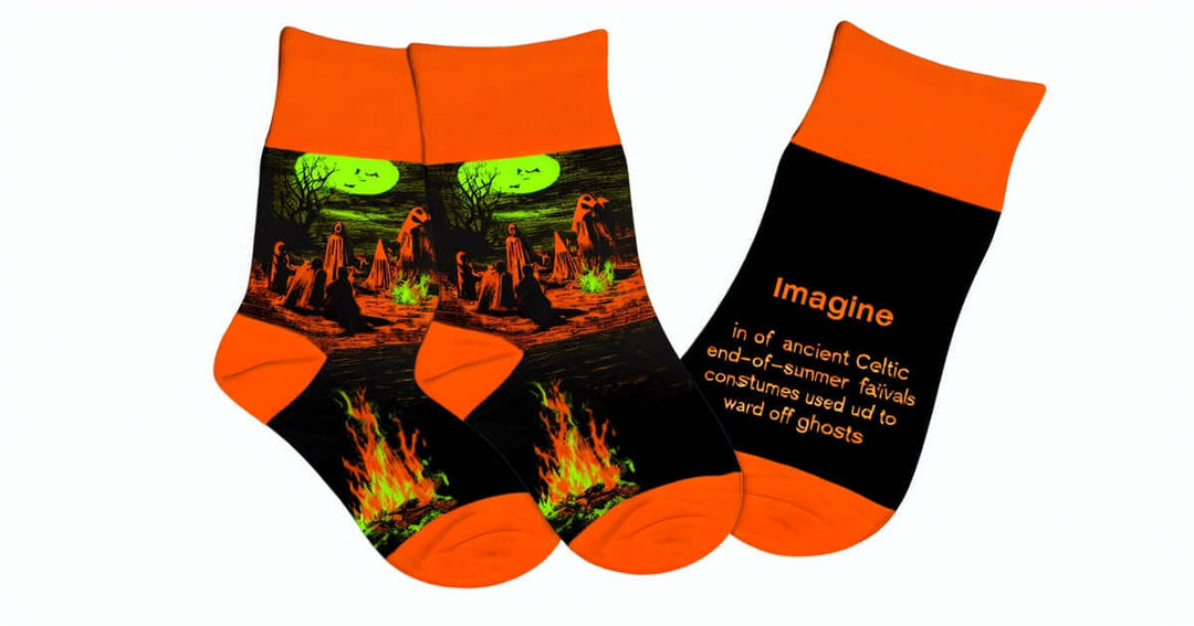 Halloween socks | spooky sock designs | origins of Halloween socks | cultural significance | modern Halloween trends | festive accessories | evolution of socks