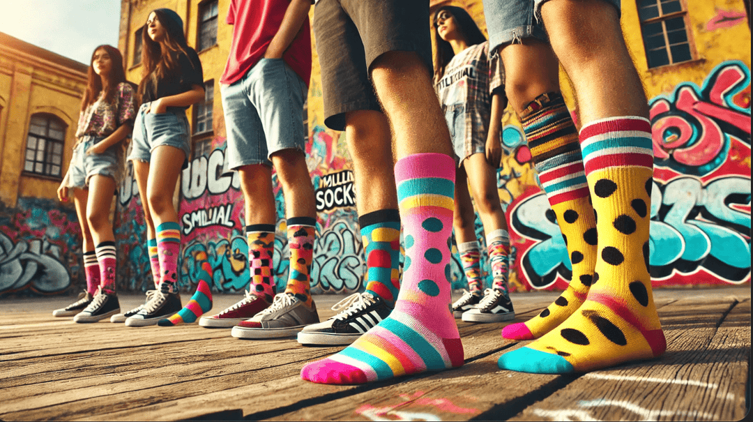 millennial socks | fashion trends | quirky socks | personal expression | sock styles