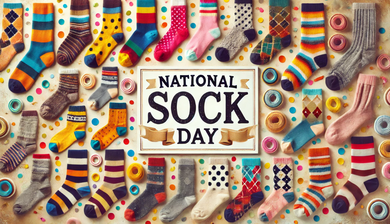 National Sock Day | sock celebration | matched socks | fun sock styles | cozy socks | sock donation | Pair of Thieves socks | sock fashion | holiday socks | mismatched socks