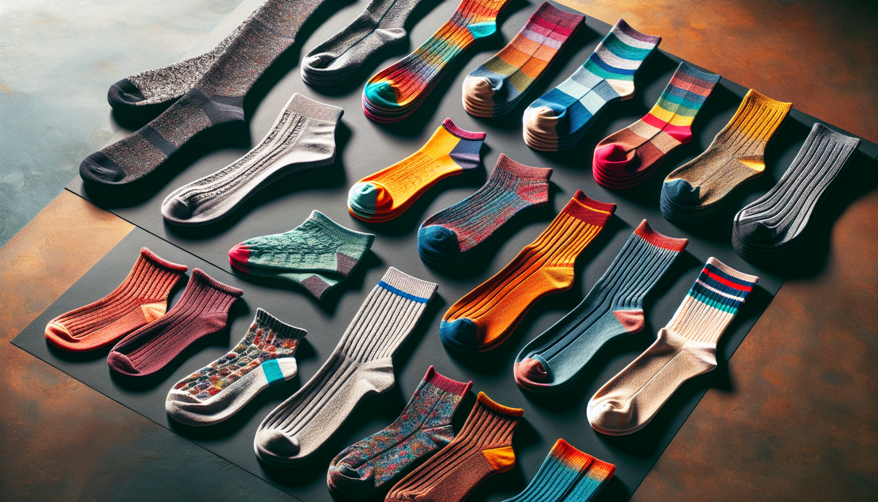  Sock Geeks | types of socks | ankle socks | crew socks | knee-high socks | compression socks | novelty socks