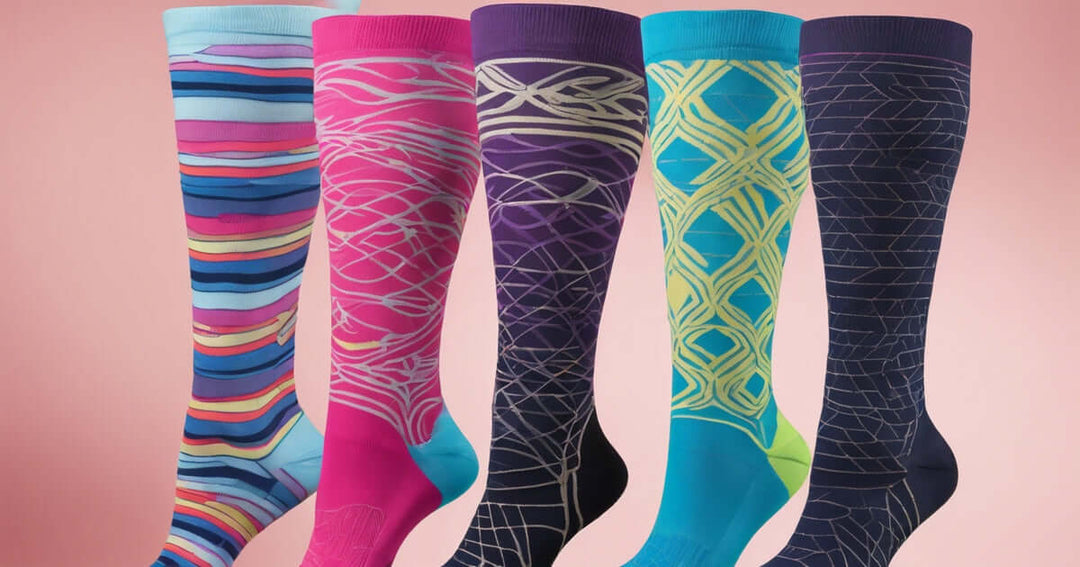 women's circulation socks benefits | reduce swelling with socks | stylish compression socks | prevent varicose veins socks | comfortable circulation socks