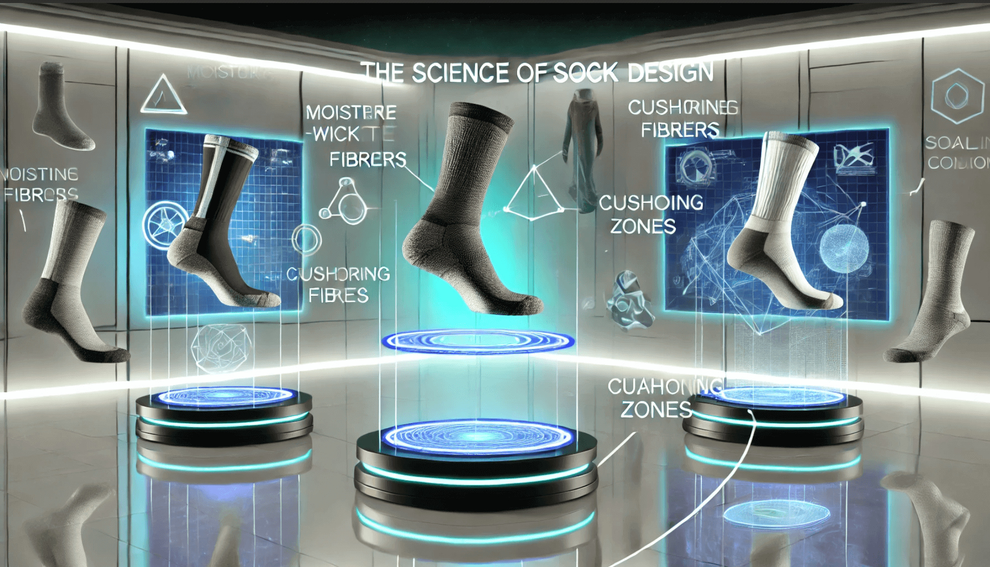 sock comfort | key materials | advanced sock technology | moisture-wicking socks | cushioned socks