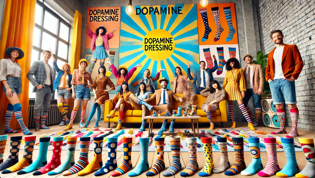 sock geeks | dopamine dressing | stylish socks | mood-boosting fashion | quirky socks | sock trends | personal expression socks