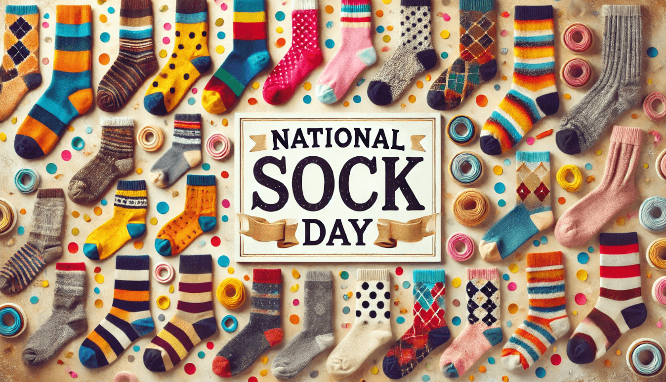 National Sock Day | sock celebration | matched socks | fun sock styles | cozy socks | sock donation | Pair of Thieves socks | sock fashion | holiday socks | mismatched socks