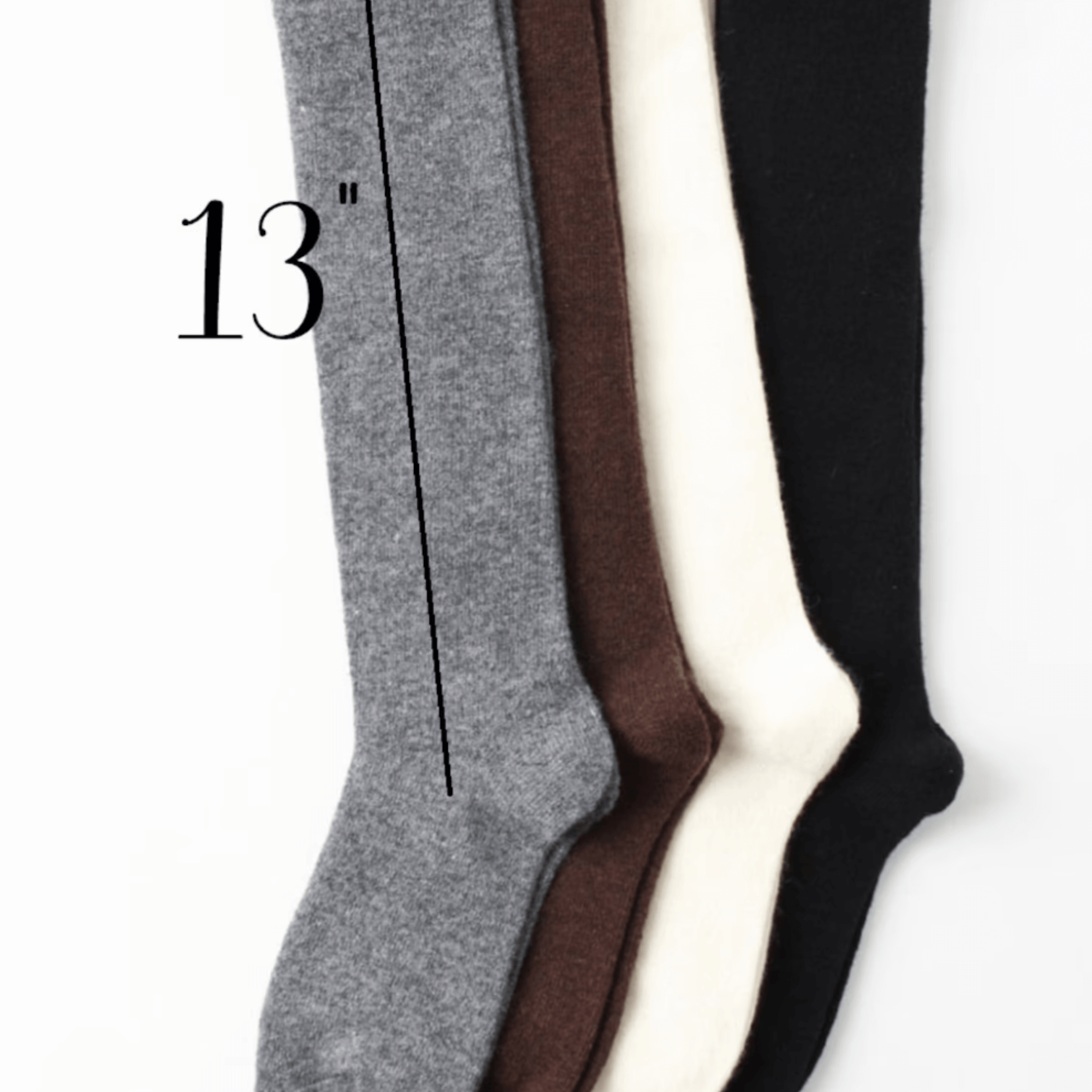 100% pure cashmere socks for women