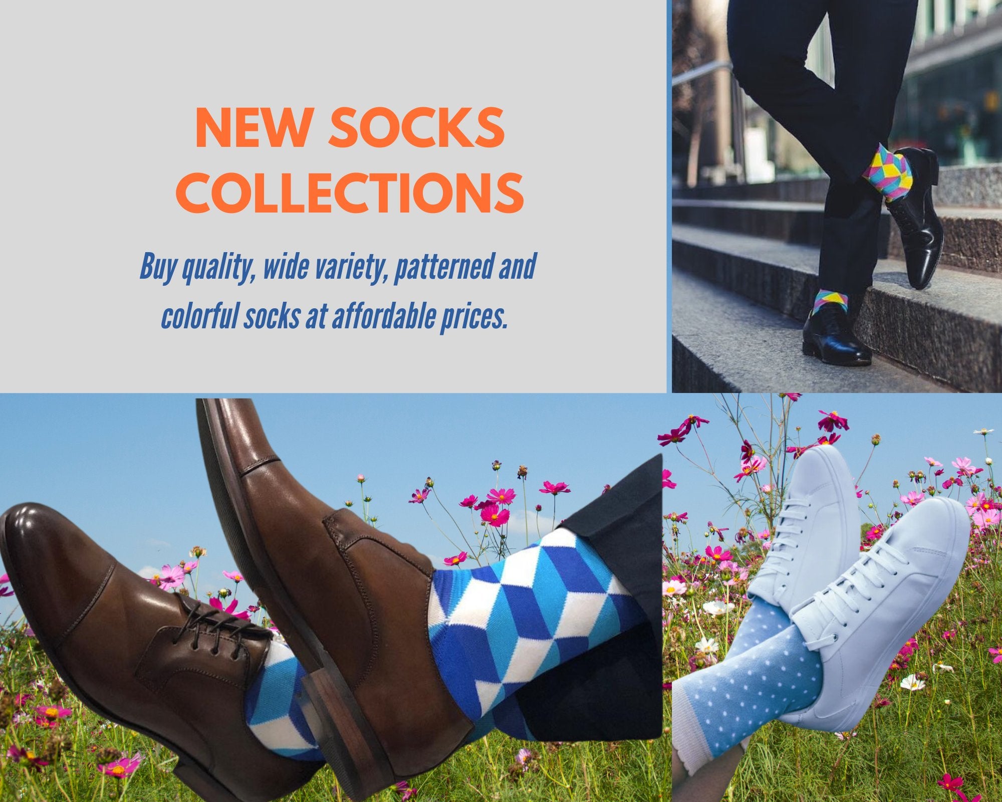 Paint Ball socks | Bow Tie patterns | Chinese Puzzle motifs | Zig Zag styles | Dynamic Stripes | Pin Polka dots | luxury socks | premium cotton socks | gift box socks | 200 needle socks