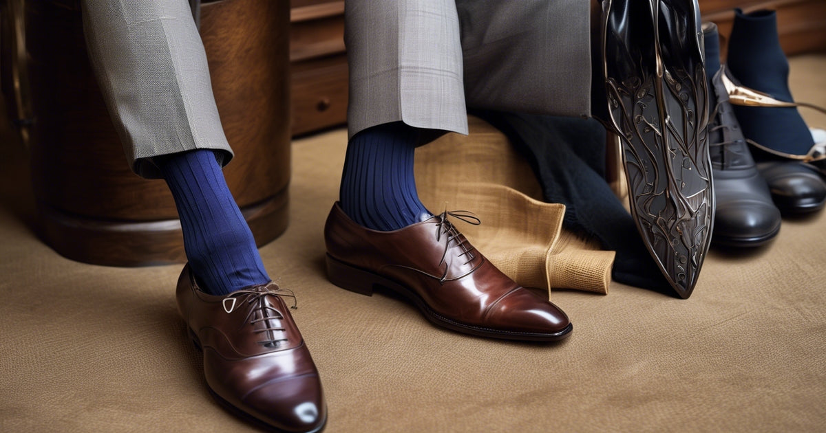 formal wear socks | office socks | professional socks | London sock company | classic sophistication | refined appearance | lasting comfort