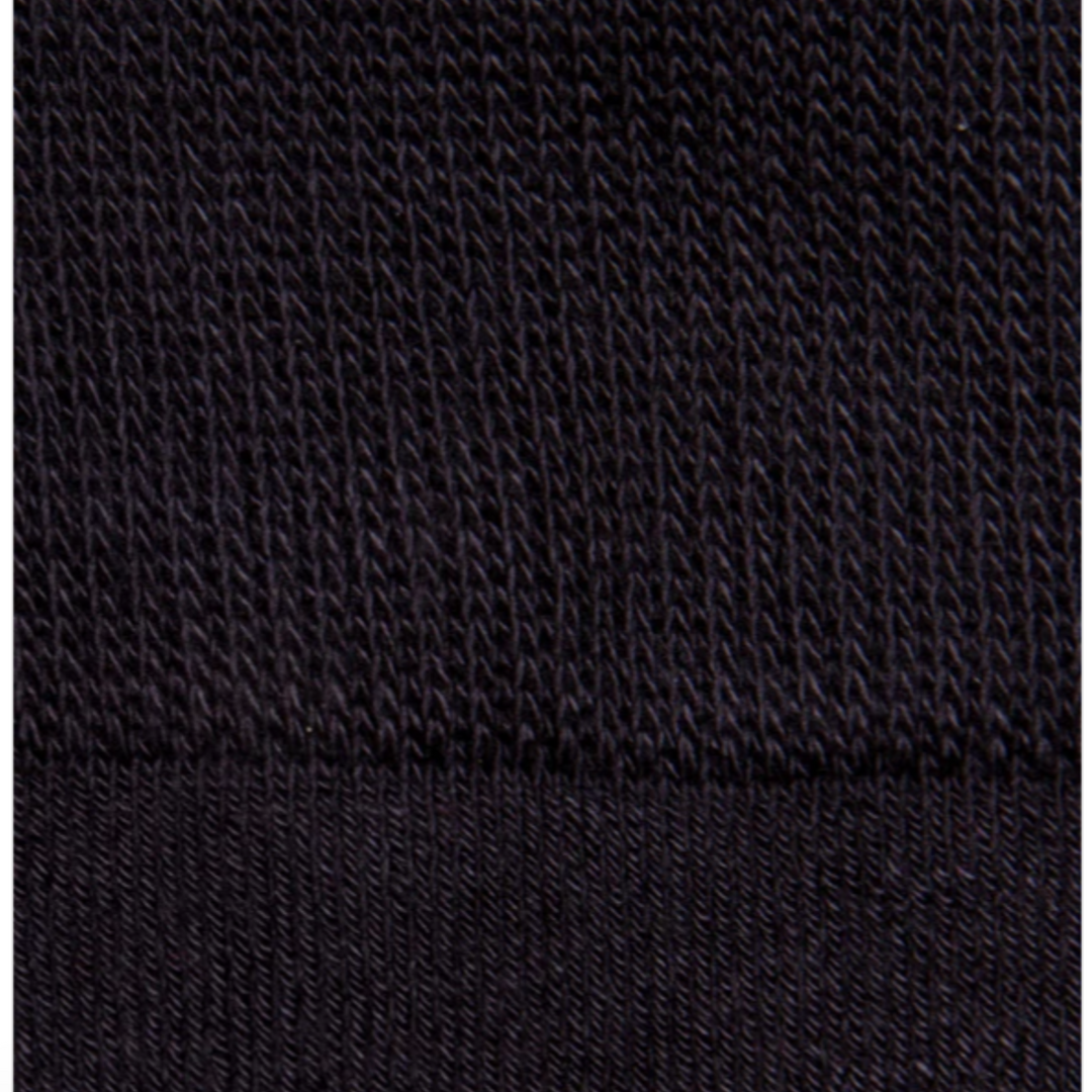 Sustainable black socks | Comfortable black socks | Bamboo cotton socks