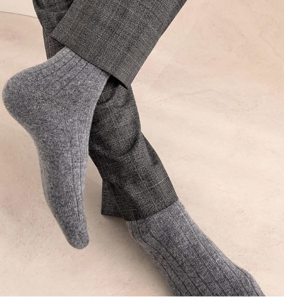 men cashmere socks