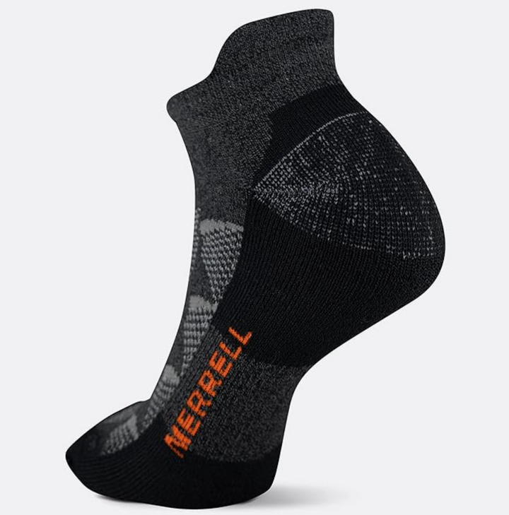  cushioned trekking socks | hiking gear essentials | breathable hiking socks | Merrell men's socks