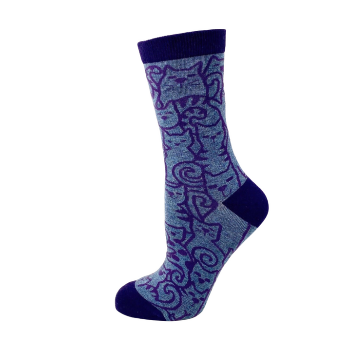 Women's Novelty Socks  - Cats Socks