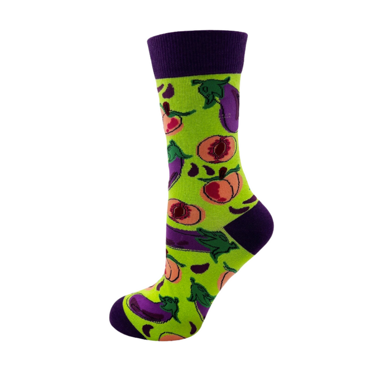 Fruits and veggies socks | Colorful socks | Fun socks | Vibrant socks | Sock Geeks