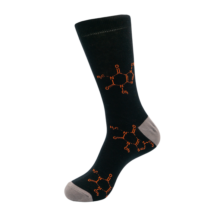 Caffeine Formula Socks | Caffeine Collection | Mocha Delight | Sock Geeks