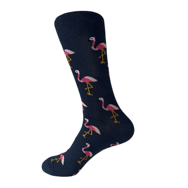 flamingo socks | Sock Geeks | elegant socks | premium cotton socks 