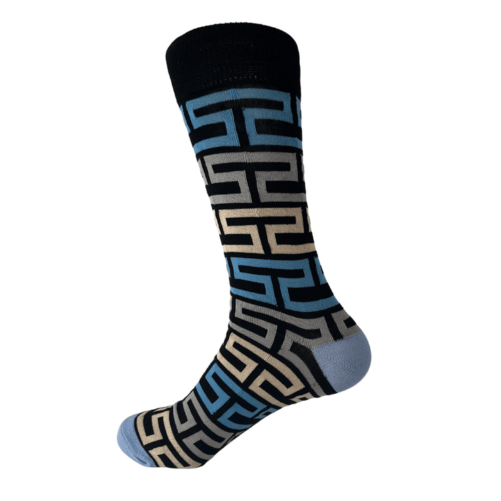 elegant blue socks