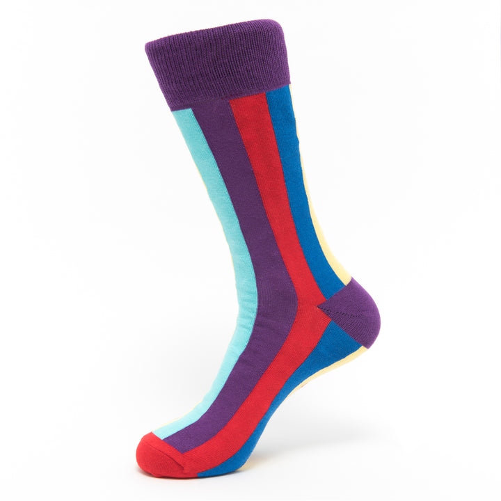 Vertical lines socks